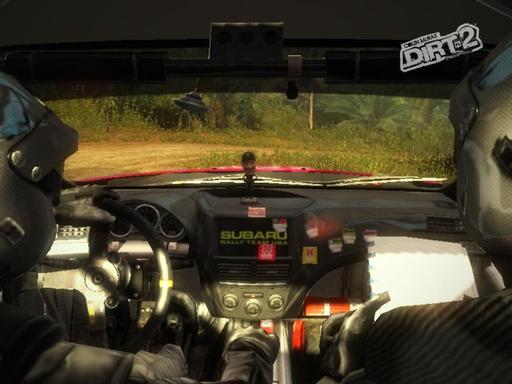 Colin McRae: DiRT 2 - Dirt 2 - от первого лица.